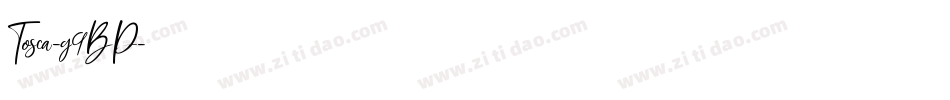 Tosca-g9BP字体转换