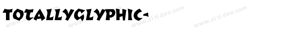 TotallyGlyphic字体转换