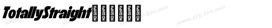 TotallyStraight字体转换