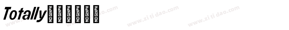Totally字体转换