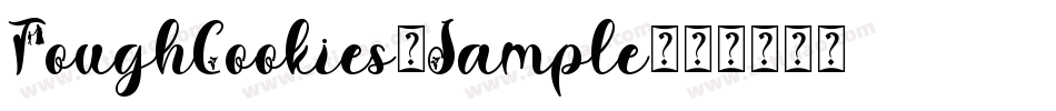 ToughCookies_Sample字体转换