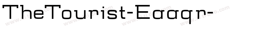 TheTourist-Eaaqr字体转换