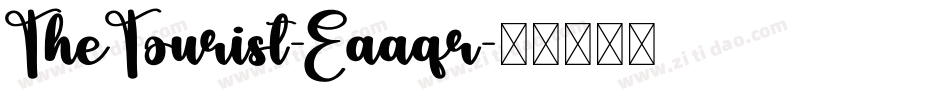 TheTourist-Eaaqr字体转换