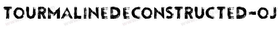 TourmalineDeconstructed-OjVA字体转换