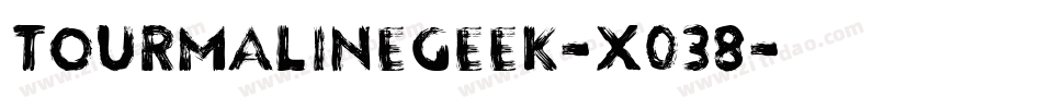 TourmalineGeek-x038字体转换
