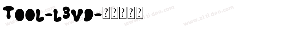 Tool-l3vd字体转换