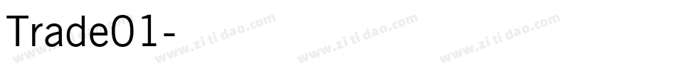 Trade01字体转换