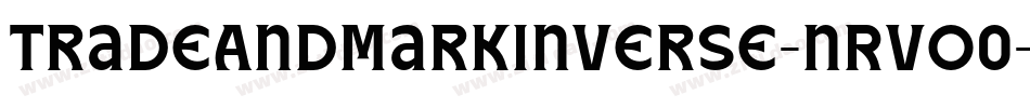 TradeAndMarkInverse-nRvO0字体转换