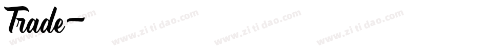 Trade字体转换