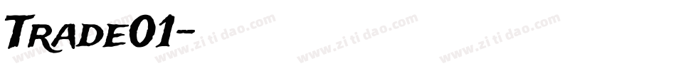 Trade01字体转换