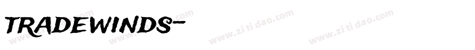 tradewinds字体转换
