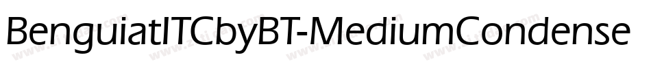 BenguiatITCbyBT-MediumCondensed字体转换