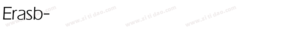Erasb字体转换