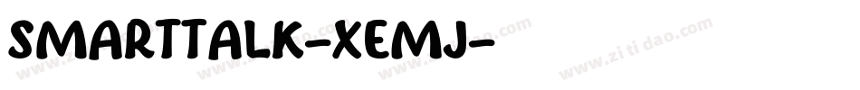 SmartTalk-XeMj字体转换