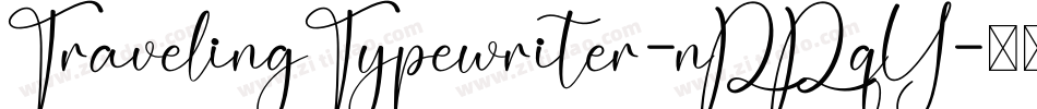 TravelingTypewriter-nRRqY字体转换