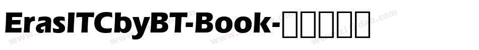ErasITCbyBT-Book字体转换