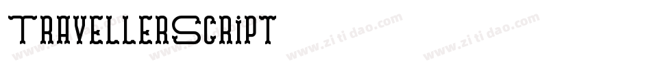 TravellerScript字体转换