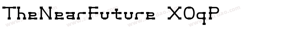 TheNearFuture-X0qP字体转换