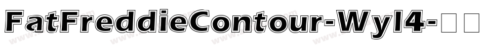 FatFreddieContour-Wyl4字体转换