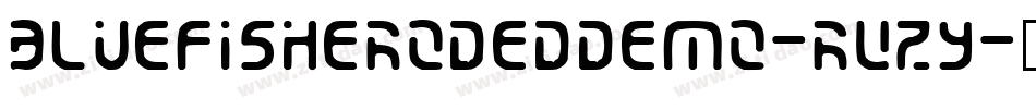BluefishErodedDemo-rVzy字体转换