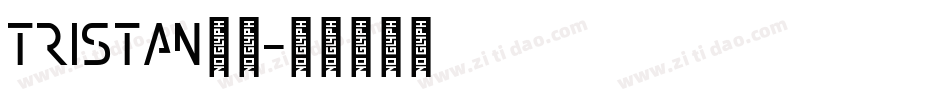 tristan字体字体转换