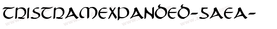 TristramExpanded-5AEa字体转换