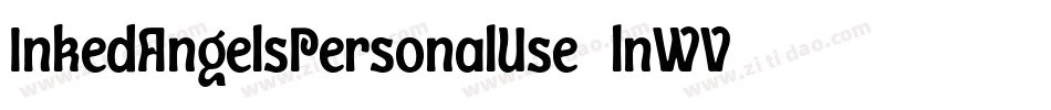 InkedAngelsPersonalUse-lnWV字体转换