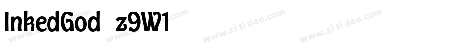 InkedGod-z9W1字体转换
