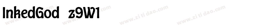InkedGod-z9W1字体转换
