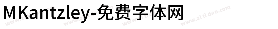 MKantzley字体转换