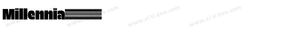 Millennia字体转换