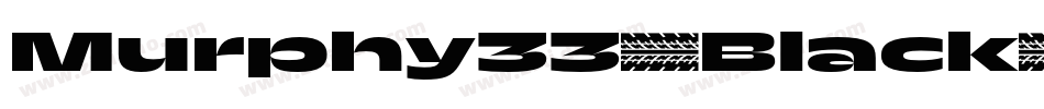 Murphy33-Black字体转换