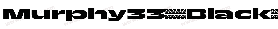 Murphy33-Black字体转换