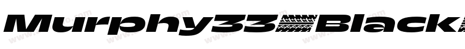 Murphy33-Black字体转换