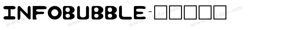 Infobubble字体转换