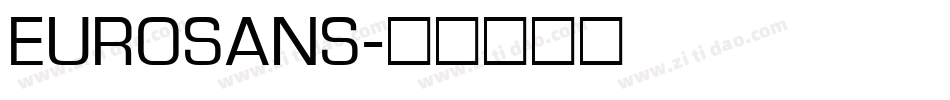 EUROSANS字体转换