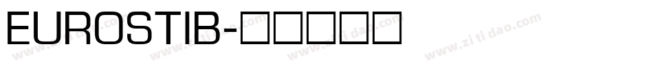 EUROSTIB字体转换