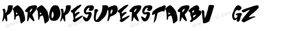 KaraokeSuperstarBv-gZ3字体转换