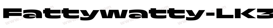 Fattywatty-LK35字体转换