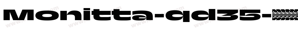 Monitta-qd35字体转换