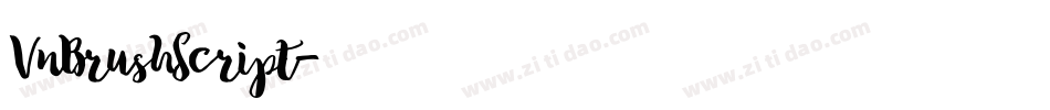 VnBrushScript字体转换