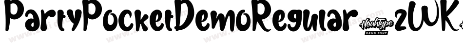 PartyPocketDemoRegular-zWK0字体转换 PartyPocketDemoRegular-zWK0字体转换