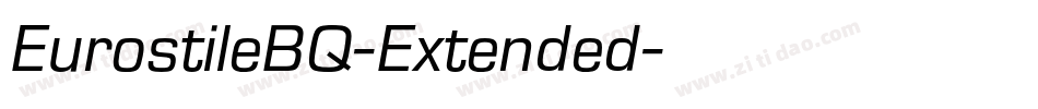 EurostileBQ-Extended字体转换