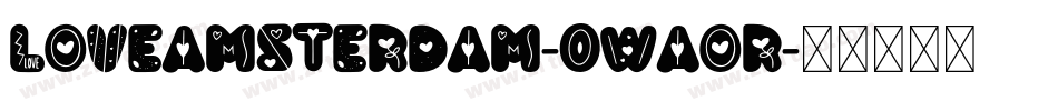 LoveAmsterdam-0Waor字体转换