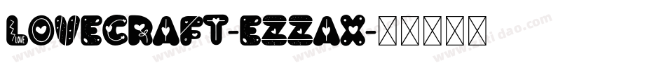 LoveCraft-eZZax字体转换