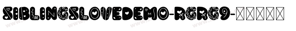SiblingsLoveDemo-rgrG9字体转换