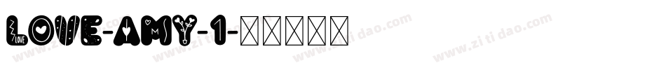 love-amy-1字体转换