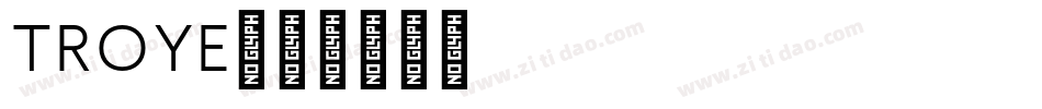 Troye字体转换