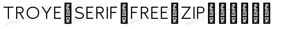 Troye-Serif-Free.zip字体转换