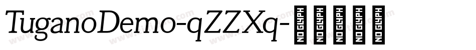 TuganoDemo-qZZXq字体转换